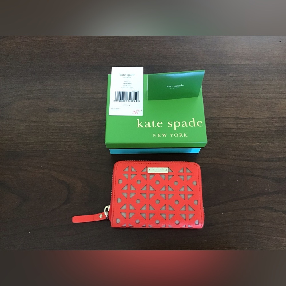 Kate Spade Mini Lacey South Street Zip Around Wallet